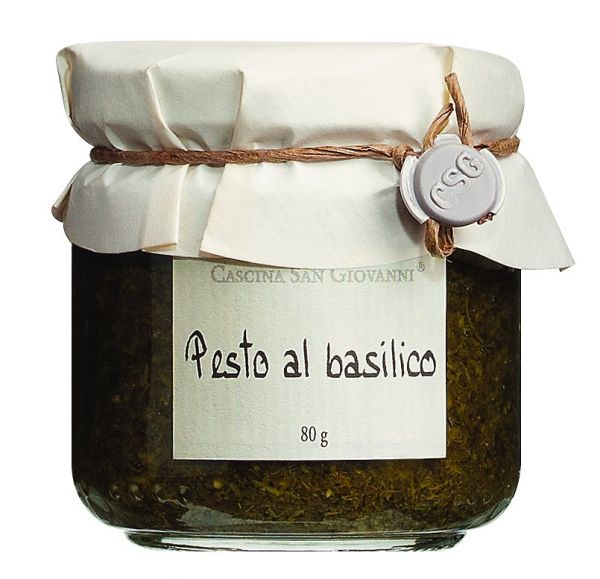 Pesto al basilico cascina San Giovanni Genovese