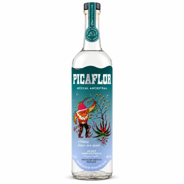 Picaflor Espadín | Mezcal Ancestral Joven | 0,7 l | 48 %