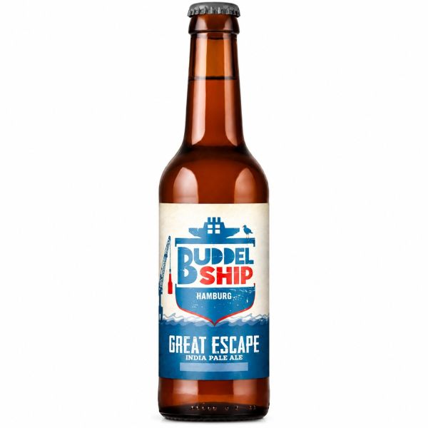 Buddelship Great Escape West Coast IPA aus Hamburg 0,33 l