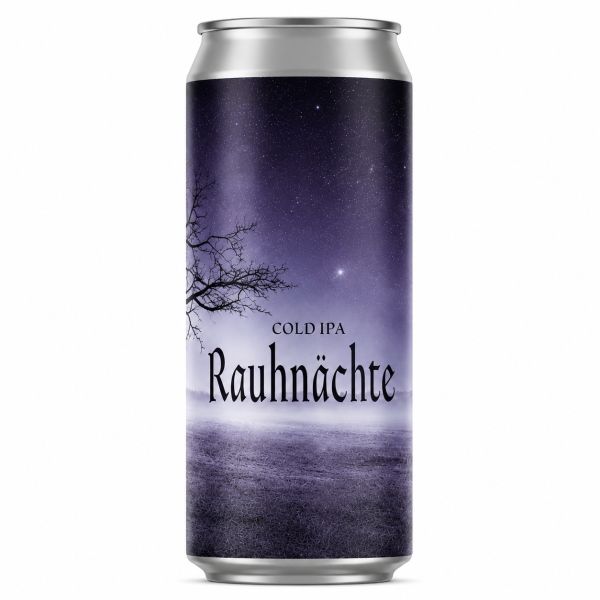 Buddelship Rauhnächte Cold IPA mit Chinook und Mosaic 0,44 l
