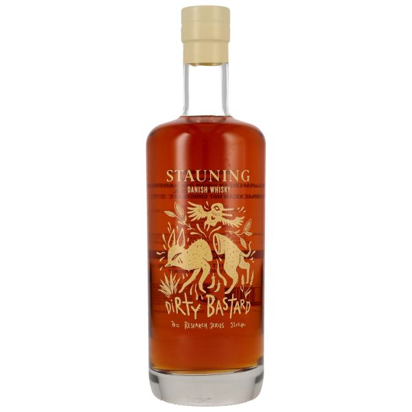 Stauning Dirty Bastard Rye Whisky mit Mezcal-, Tequila- und Stout Finish