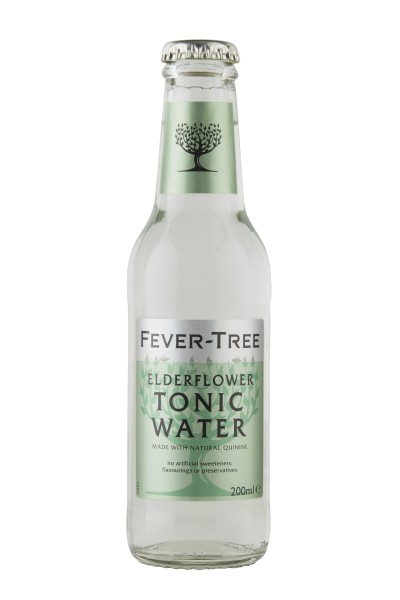 Fever Tree / Elderflower Tonic Water / 0,2 l Glasflasche