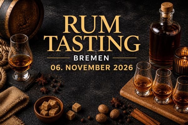 Rum Verkostung in Bremen im Heimathaven – bewusst genießen in kleiner Runde./ 06.11.2026