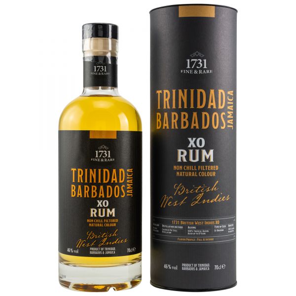 Trinidad, Barbados, Jamaica 1731 Fine & Rare Caribbean Rum Blend