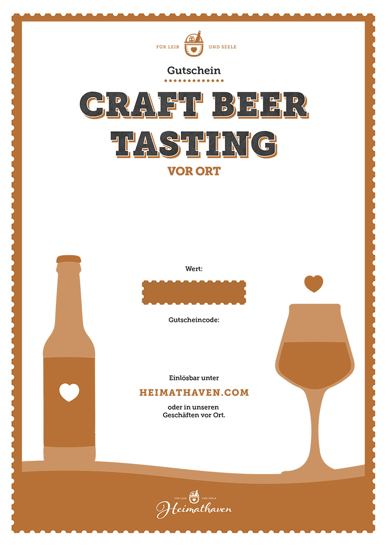 Craft Beer Tasting Gutschein Bremen verschenken