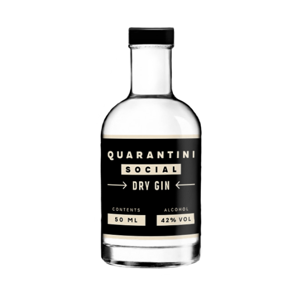 Quarantini - Social Dry Gin MINI / 42% vol