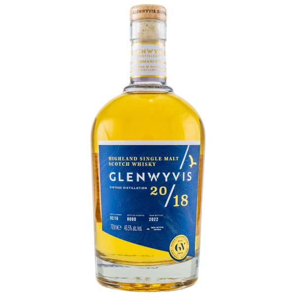 GlenWyvis Batch 2 / 2018 Vintage Highland Single Malt Scotch Whisky