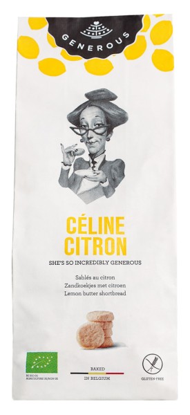 Celine Citron / Zitronen-Butterkekse / 100 g