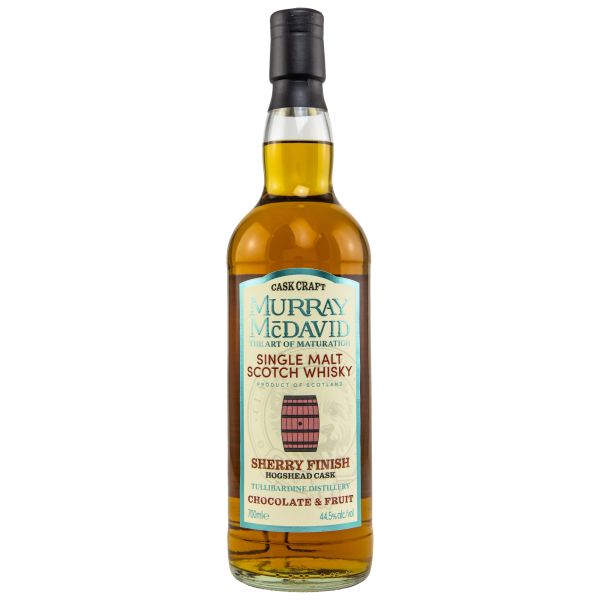 Murray McDavid | Tullibardine | Single Malt Scotch Whisky | Sherry Finish (Hogshead Cask) | 44,5 % v