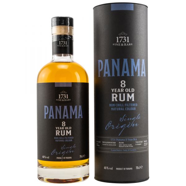 1731 Fine & Rare Panama 8 Year Old Rum