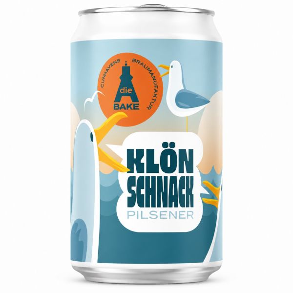 Die Bake Klönschnack Pilsener aus Cuxhaven 0,33 l