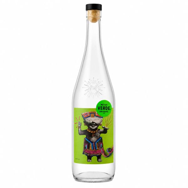 Amarás Verde Espadín Mezcal Artesanal Joven