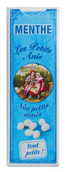 Les Petits Anis Menthe / Anisdragees mit Minze / Les Anis de Flavigny / 18 g