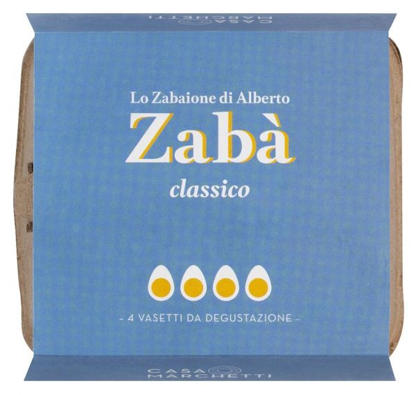 Lo Zabaione di Alberto Zabà Classico 4x40 g