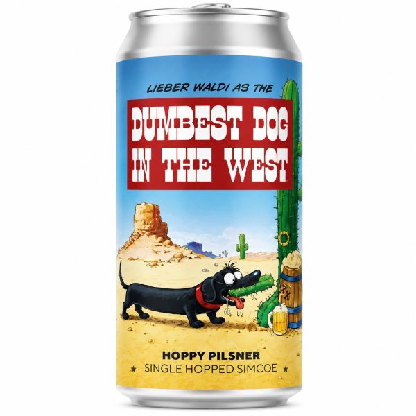 Lieber Waldi Dumbest Dog in the West Hoppy Pilsner 0,44 l