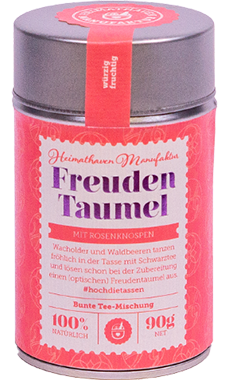 Freudentaumel / Schwarztee-/Früchte-Mischung / 80 g