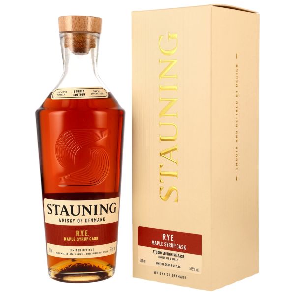 Stauning R.Y.E. Maple Syrup Cask Danish Rye Whisky