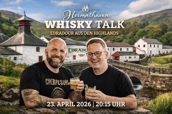 Whisky Talk #45 – Online Whisky Tasting zu Edradour und Ballechin aus den Highlands im HeimathavenWhisky Talk #45 – Online Whisky Tasting zu Edradour und Ballechin aus den Highlands im Heimathaven