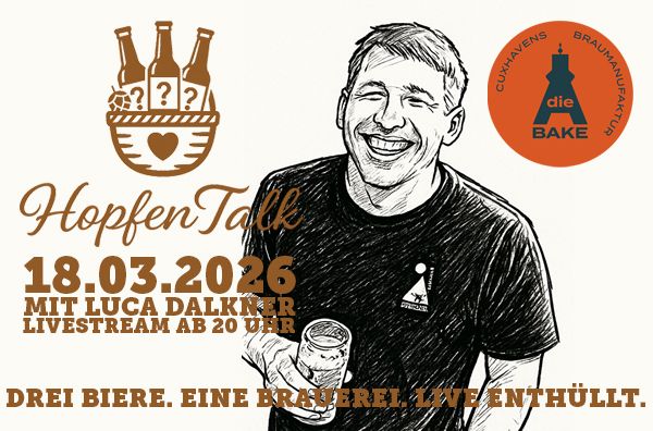 Heimathaven HopfenTalk Online Craft Beer Tasting mit der Bake Brauerei