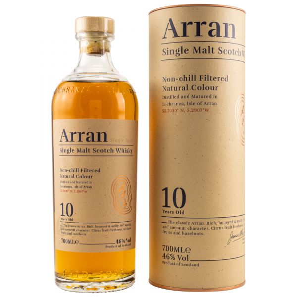 Lochranza Arran 10 Jahre Arran Single Malt Scotch Whisky