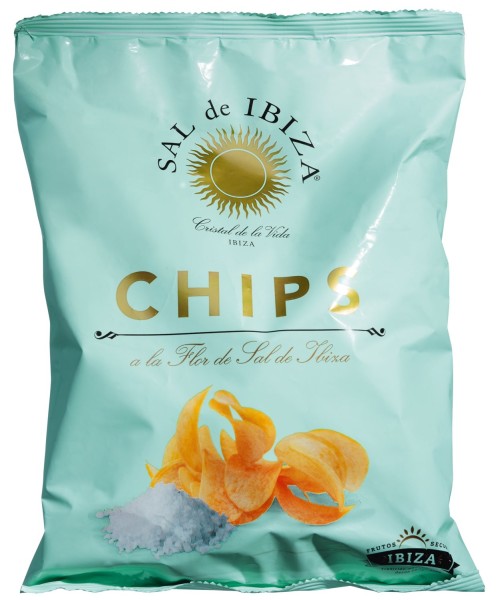 Chips a la Flor de Sal de Ibiza / 125 g