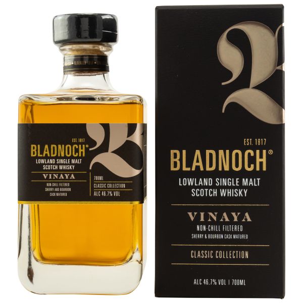 Bladnoch Vinaya Lowland Single Malt Whisky / 46,7%