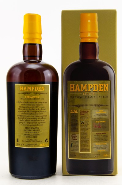 Hampden / Estate Pure Single Jamaican Rum / 0,7l / 46 % vol.