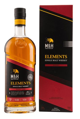 Milk & Honey Elements Single Malt Whisky Sherry Cask Israelischer Whisky aus Tel Aviv