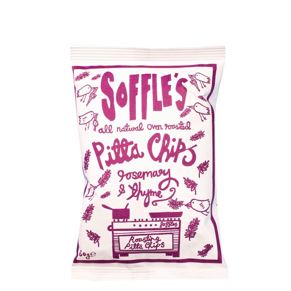 Pitta Chips / Rosmary & Thyme / Soffle's / 60g