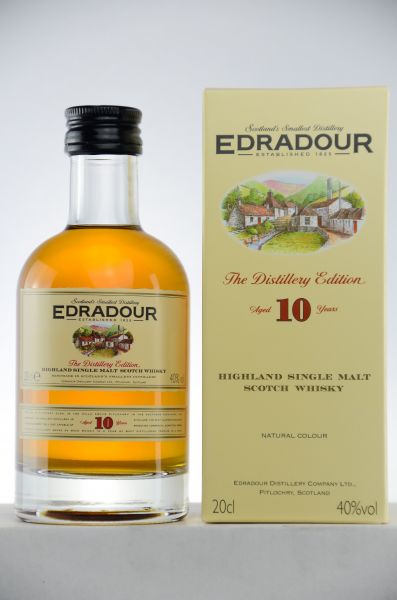Edradour 10yo Highland Single Malt Scotch Whisky MINI