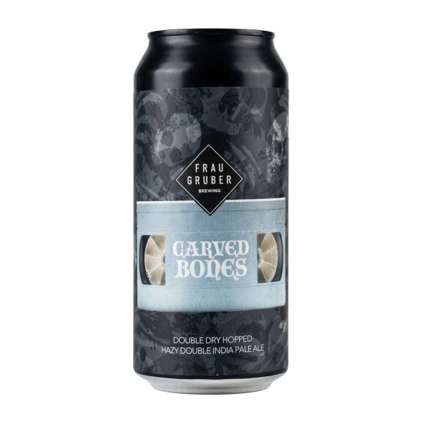 FrauGruber Carved Bones – Double Dry Hopped Hazy Double IPA
