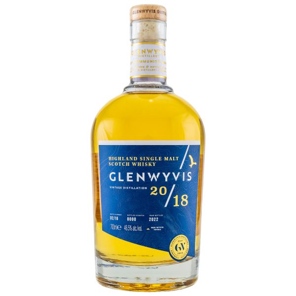 GlenWyvis / Single Malt Whisky / Batch 02/18 / 46.5 % vol.