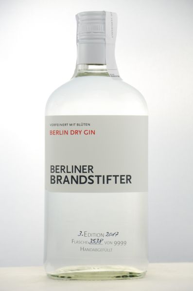 Berliner Brandstifter / Berlin Dry Gin / 43.3 % vol. / 0,7 l
