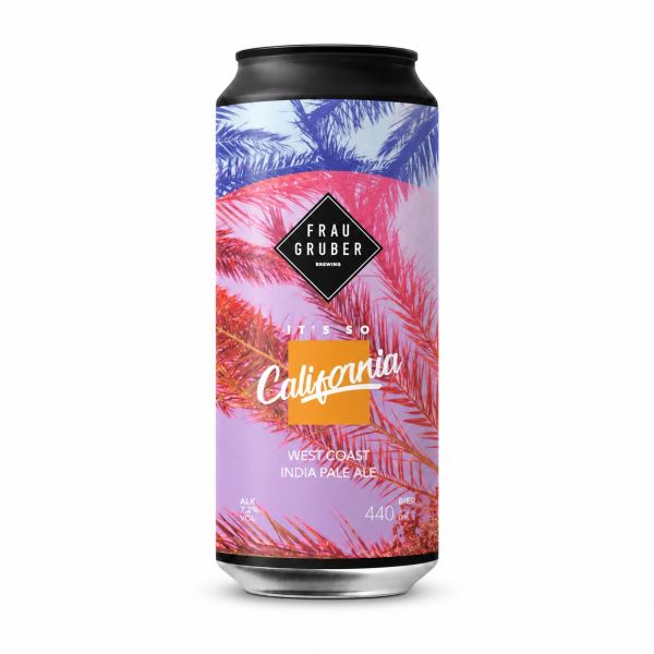FrauGruber It’s So California West Coast IPA 0,44 l