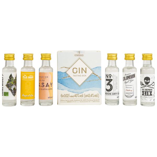 Gin Tasting Box 6x0,02l