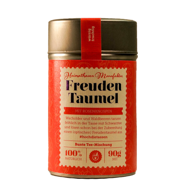 Freudentaumel / Schwarztee-/Früchte-Mischung / 80 g