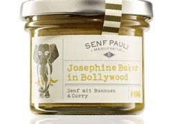 Josephine Baker in Bollywood: Senf mit Bananen & Curry - 110ml