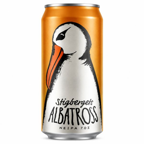 Stigbergets Albatross Hazy IPA aus Göteborg 0,44 l