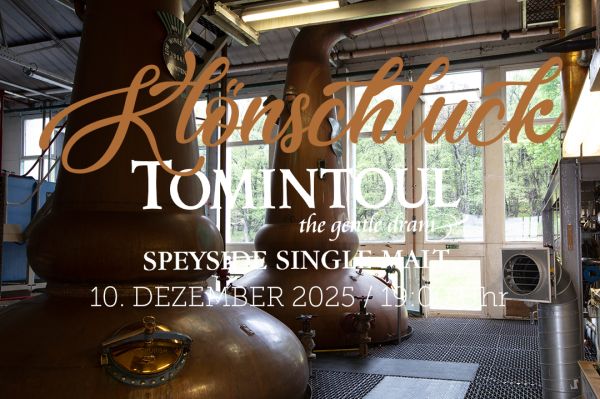 Tomintoul & Glencadam Tasting mit Gabriele Trucionyte und Marvin Lee Scotland
