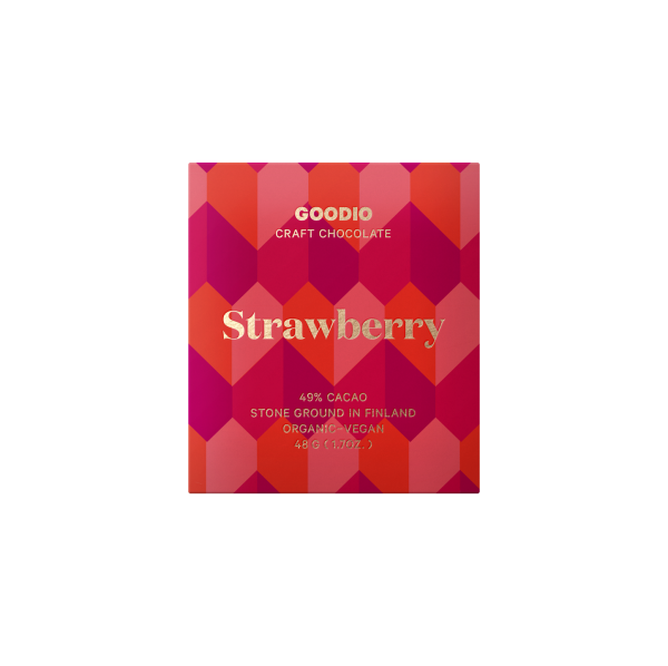 Goodio Strawberry Chocolate Erdbeerschokolade