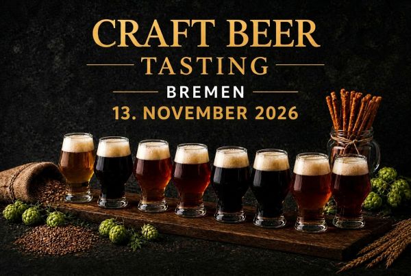 Craft Beer Tasting in Bremen – ein genussvoller Abend mit handwerklichen Bieren in persönlicher Atmosphäre.