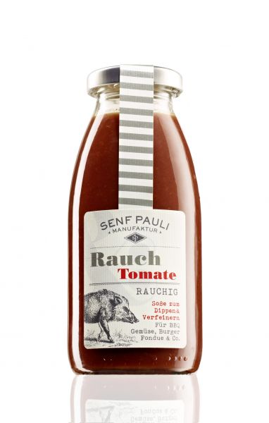 Senf Pauli Rauch Tomate BBQ Sauce Soße