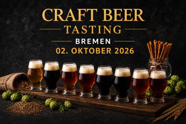 Craft Beer Tasting Bremen – Entdeckungsreise für Bierliebhaber | 02.10.2026