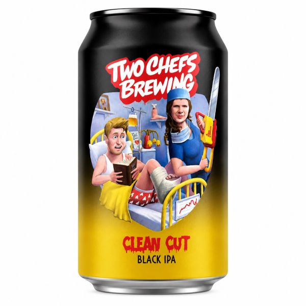 Two Chefs Clean Cut Citra Black IPA 0,33 l