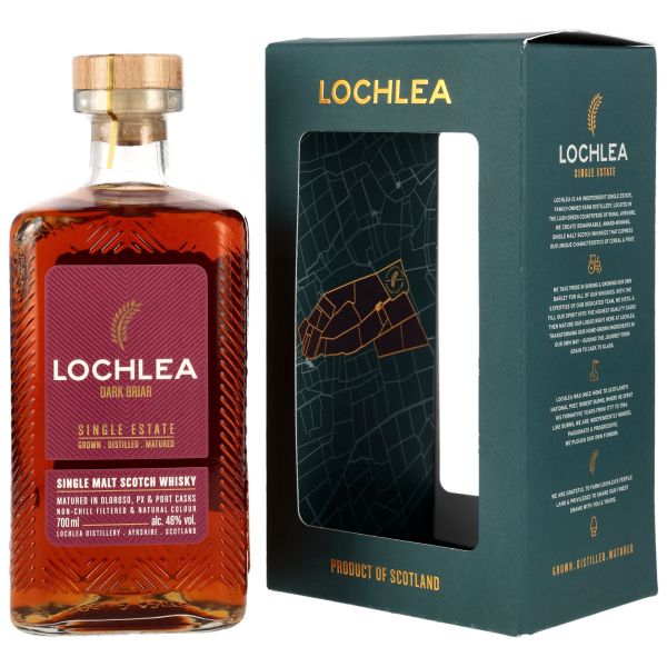 Lochlea Dark Briar Core Range Single Malt kaufen im Heimathaven Bremen – 46 % Sherry & Port Cask