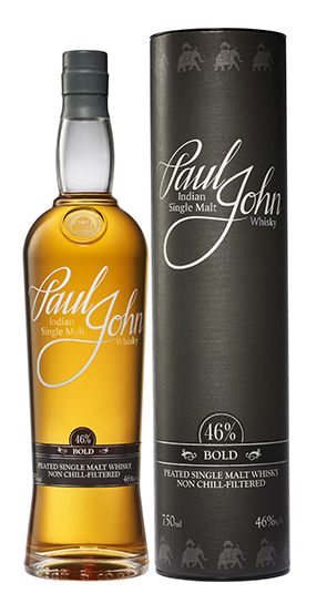 Paul John Peated Indian Single Malt Whisky Non-Chill Filtered Bold
