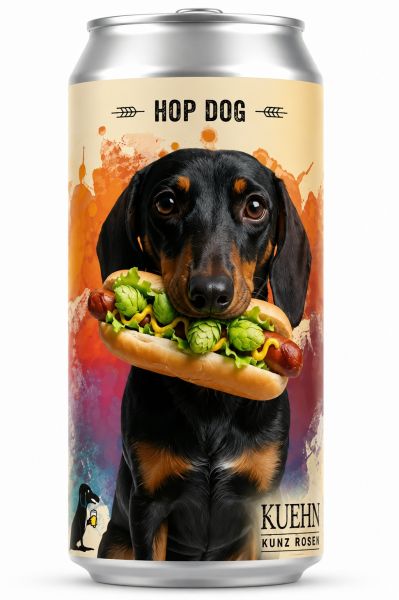 Lieber Waldi x KUEHN KUNZ ROSEN Hop Dog New England IPA 0,44 l
