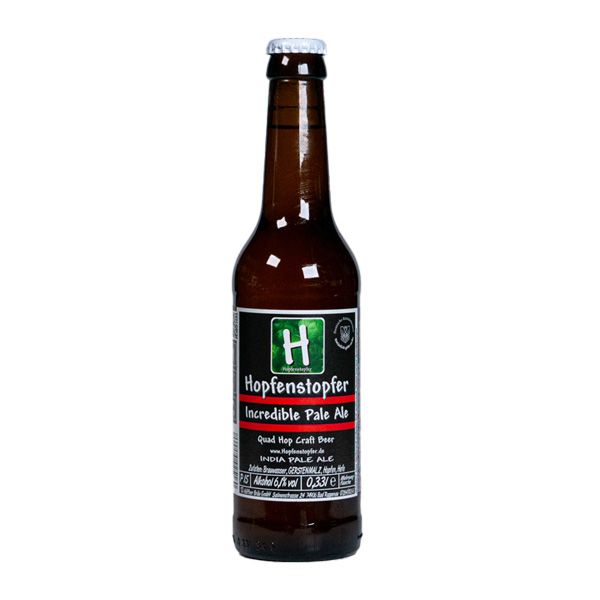 Hopfenstopfer / Incredible Pale Ale. 4 Aromahopfen machen das Bier incredible lecker! 