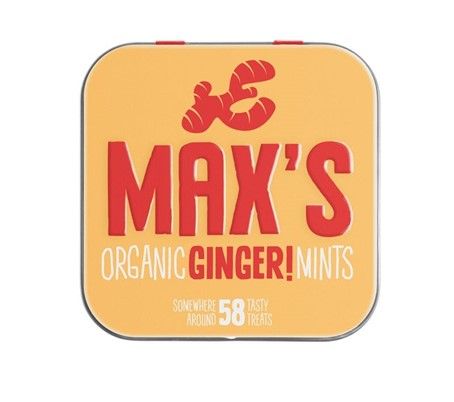 Max's Mints / Organic Ginger Mints / 35 g