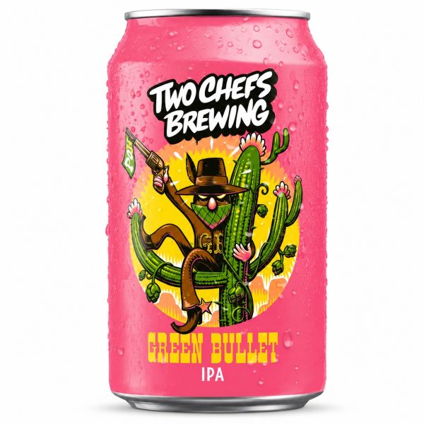 Two Chefs Green Bullet India Pale Ale 0,33 l